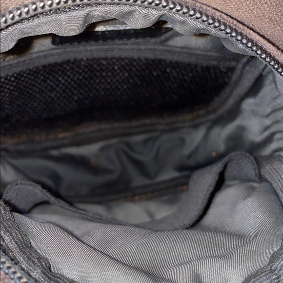 CHANEL Vintage Rare COCO Mark Sports Line Crossbody Sling Bag Canvas Brown Green - Picture 12 of 13